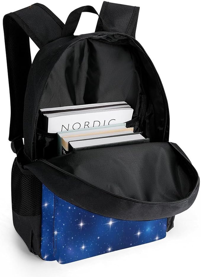 Shoulder BookBags Starry Sky Sports Outdoor Running, Camping Backpack Men Women