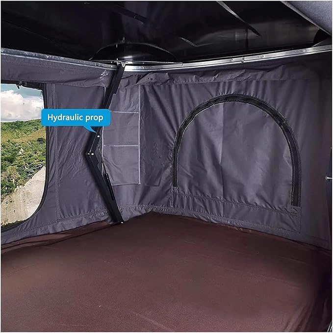 Outdoor Camping Car Roof Top Tent Hard Shell 3 People SUV Car Rooftop Tent Compatible for Hiking Custom