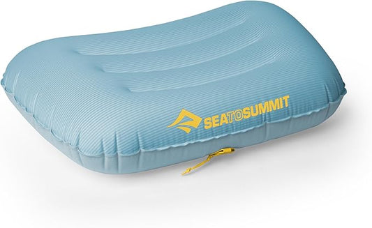 Sea to Summit Aeros Ultralight Inflatable Camping and Travel Pillow, Large, Aqua Sea