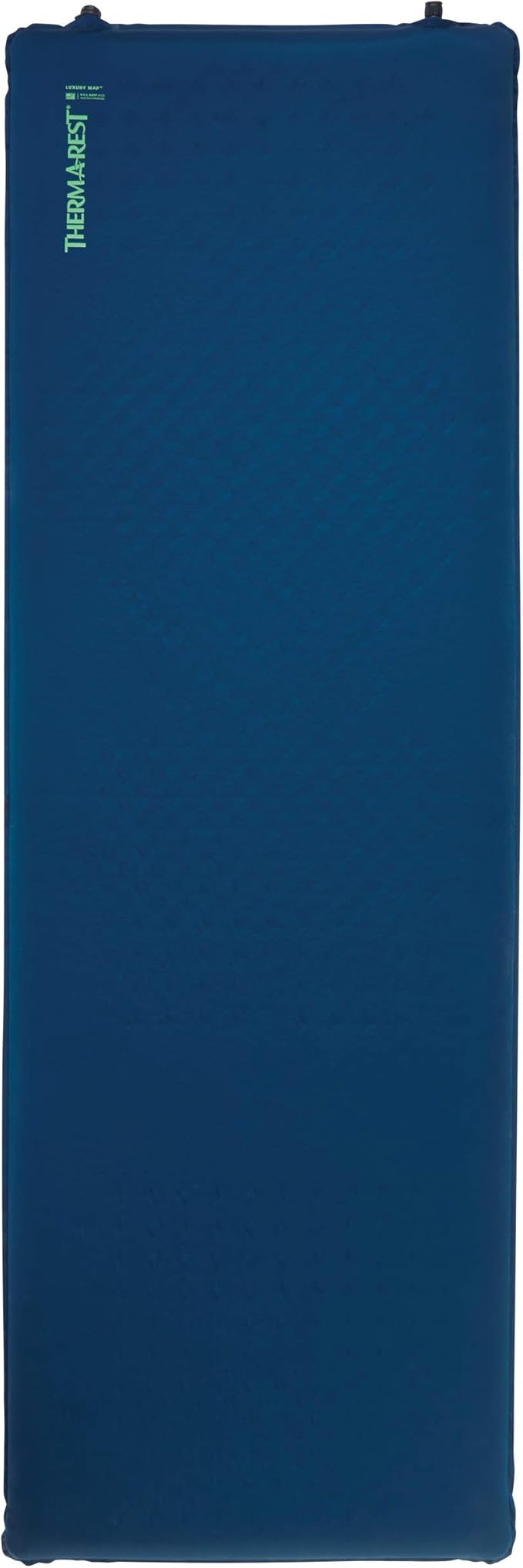 Therm-a-Rest LuxuryMap Self-Inflating Foam Camping Sleeping Pad, Regular - 20 x 72 Inches, Poseidon Blue