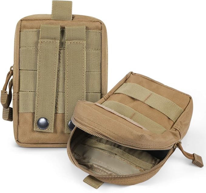 Gogoku 4-Pack Molle Pouch Tactical Molle Pouches Compact Utility EDC Waist Bag Pack