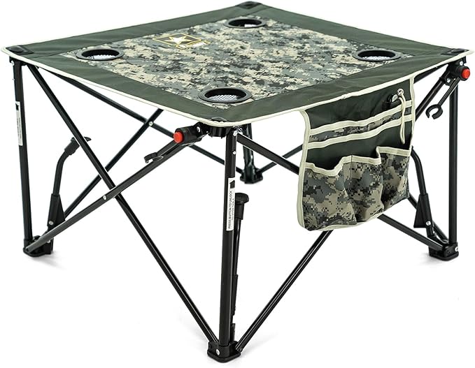 Creative Outdoor Folding Wine Table | Portable | Camping Beach Picnic & Patio