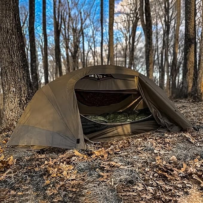 Waterproof Ultralight Backpacking bivy Tent | Freestanding 1-Person Tents for Camping/bivy/Hiking |，pop up Tent, Mosquito-Proof Outdoor Shelter