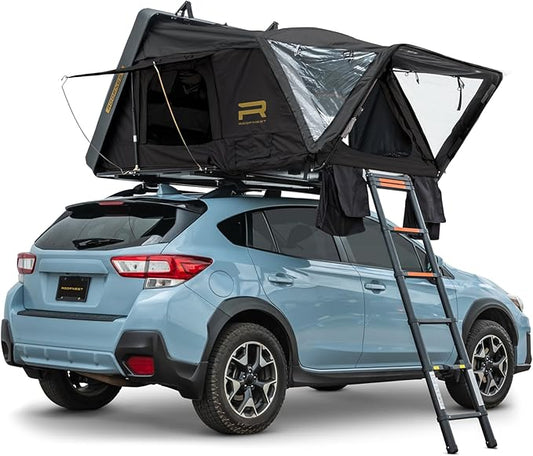 Condor 2 Air Hard-Shell Roof Top Tent for Car Camping and Overlanding, Waterproof, Heavy-Duty Shell with LINE-X, 2-3 Person Tent, Easy Assembly, Air Mattress and Universal Mounting Brackets Included
