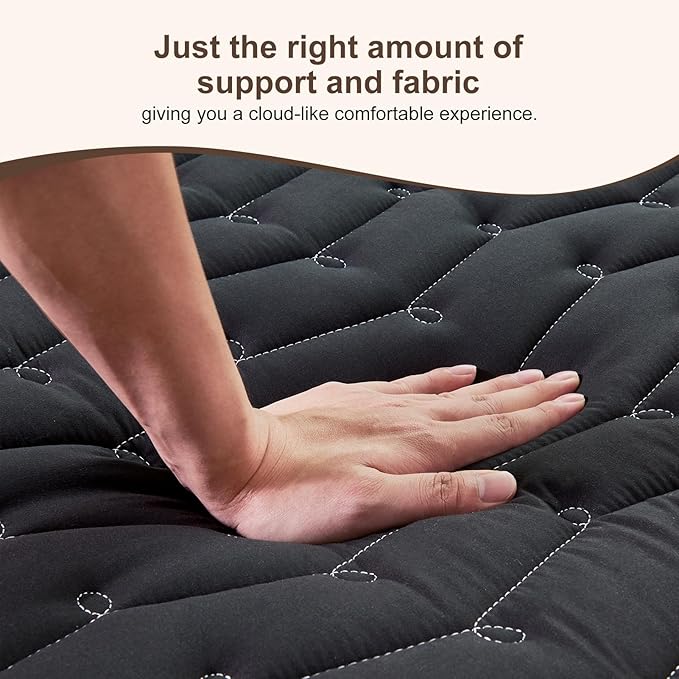 Premium Foam 3.2" Thick Japanese Futon Floor Mattress - Queen Size 60"x80" 100% High-Density Foam,Comfortable Sleeping Pad,Tatami Mat for Dorm,Bedroom or Guest Room，Boys Girls Dormitory Pads(Black)