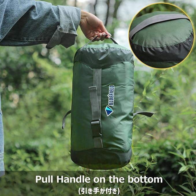 Azarxis Compression Stuff Sack Water-Resistant Ultralight Sleeping Bag Storage Bag Space Saving Gear for Traveling Camping Hiking Backpacking