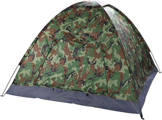 Ochine 1/2/4 Person Camping Tent Family Tents Pops Up Tent Waterproof Windproof Easy Setup Tent Lightweight Dome Tent for Outdoor Camp, Backpacking, Hiking, etc (Ship from USA)