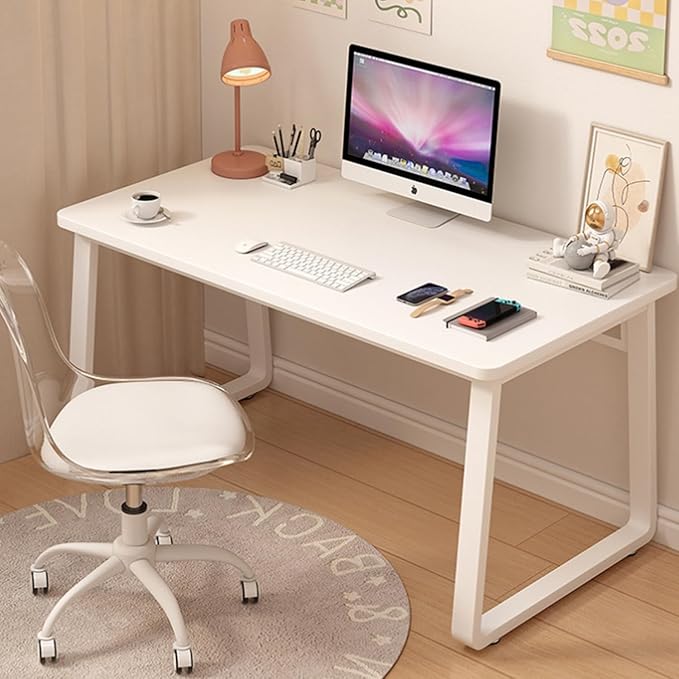 Computer Desk Modern Simple Style Desk for Home Office, 47.2 inch Small Writing Table or Bedroom