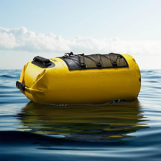 Piscifun Dry Bag, Waterproof Floating Backpack 10L/20L/30L/40L with Waterproof Phone Case for Boating, Kayaking, Fishing