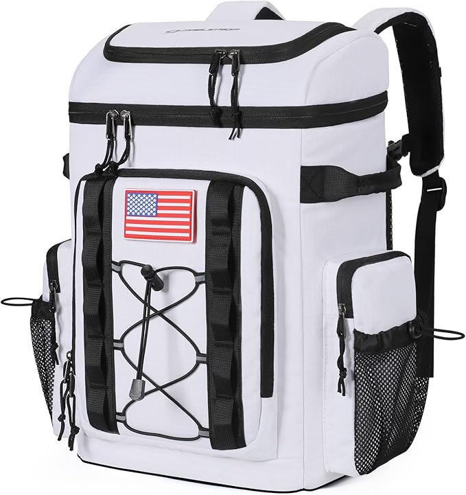 Maelstrom Backpack Cooler,Soft Lightweight Leakproof Cooler Backpack,Men Women 35/50 Can Insulated Cooler Bag,Keeps Hot/Cold for Up to 16 Hours,Perfect for Camping, Beach