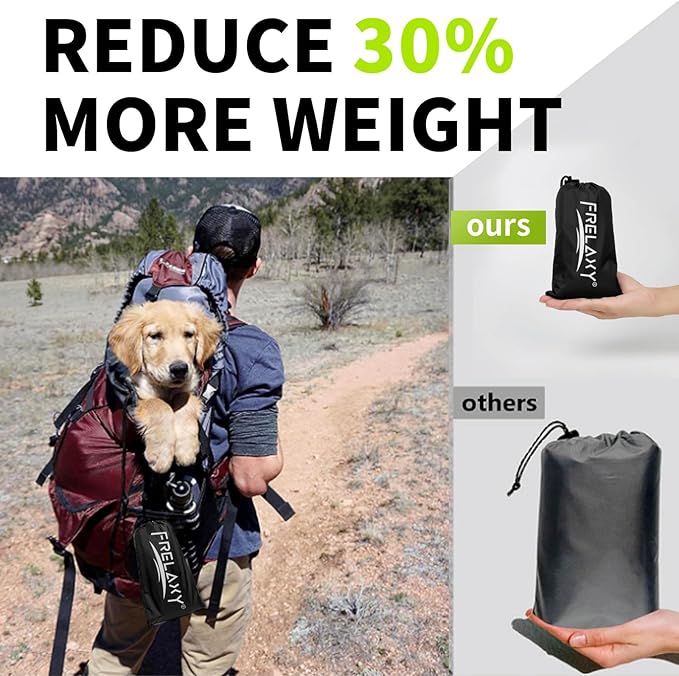 Frelaxy Tent Footprint, Waterproof Camping Tarp, Durable Tent Floor to Elevate Your Camping, Hiking, Backpacking, Hammock, Beach Experience