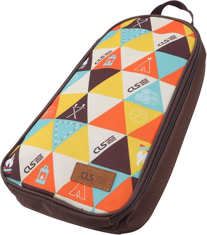 TOPINCN Cooking Utensils, Pouch Polyester Fabric Camping Cookware Travel Storage Bag, Outdoor Large Space Cookware Kit Bag(C)