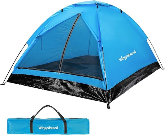 1-2 one Person Two Persons Small Camping Tents for Hiking with rainfly, Esay Set up Dome Tent with Carrying Bag,Basic Portable Camping Small Tents for Backpacking