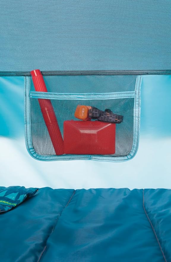 Coleman Kids Wonder Lake Tent with Rainfly, Sets Up in About 10 Minutes, 2-Person Glow-in-The-Dark Tent for Campsite, Backyard, or Indoor Use