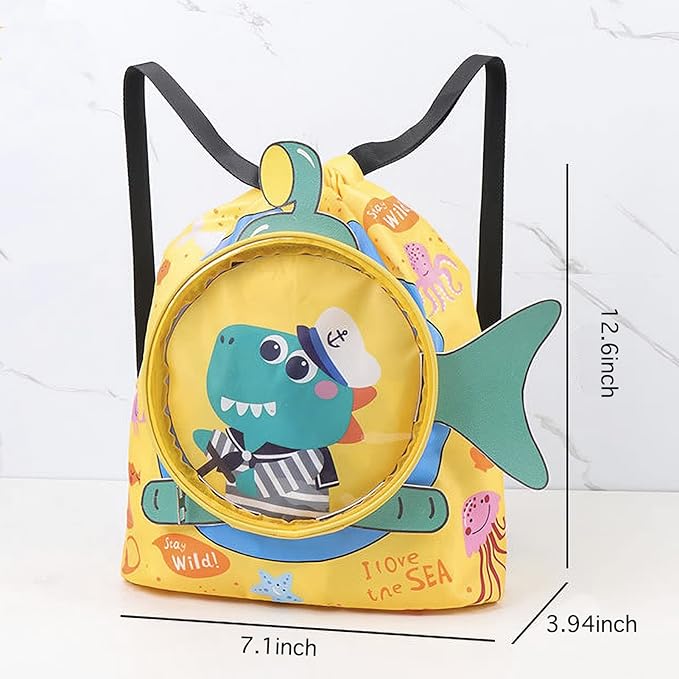 Drawstring Swim Bag for Swimmers Beach Backpack Yogo Bags Waterproof Draw String Sackpack Sport Knapsack Gym Backpacks for Women Men Camping Camp Swimming Dance Sports Hike