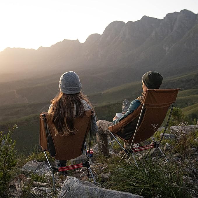 Naturehike Camping Chair, Foldable Chair with Storage Bag, Outdoor Portable Chair for Adults, Lightweight, Supports 330lbs, Backpacking Chair for Fishing, Hiking, Beach, Lawn