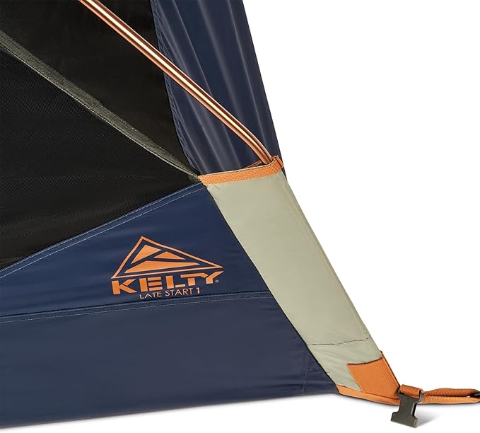 Kelty Late Start Backpacking Tent – Lightweight Two Man Camping Tent Shelter with Quickcorners, Aluminum Poles, Waterproof Poly Fly, Updated for 2024 | Camping Tent Shelter, Quickcorners, Aluminum Poles, Waterproof Poly Fly, Updated for 2024