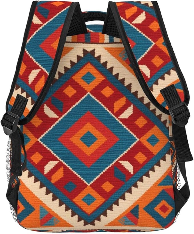 Daypack Lightweight Multipurpose Anti-Theft Indiana Western Southwest Mesas Shoulder Bag Large Capacity Laptop Book Bag Rucksack With Adjustable Shoulder Straps