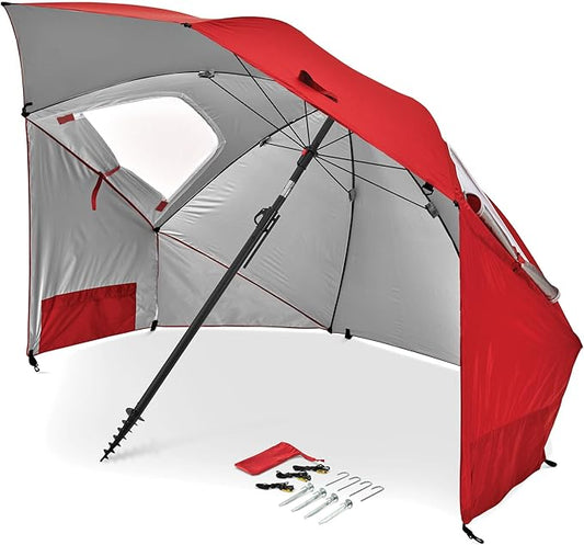 Sport-Brella Premiere XL UPF 50+ Umbrella Shelter for Sun and Rain Protection