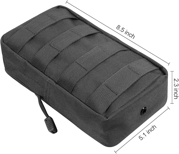 Gogoku 4-Pack Molle Pouch Tactical Molle Pouches Compact Utility EDC Waist Bag Pack