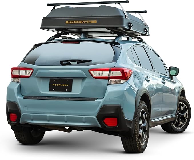 Condor 2 Air Hard-Shell Roof Top Tent for Car Camping and Overlanding, Waterproof, Heavy-Duty Shell with LINE-X, 2-3 Person Tent, Easy Assembly, Air Mattress and Universal Mounting Brackets Included