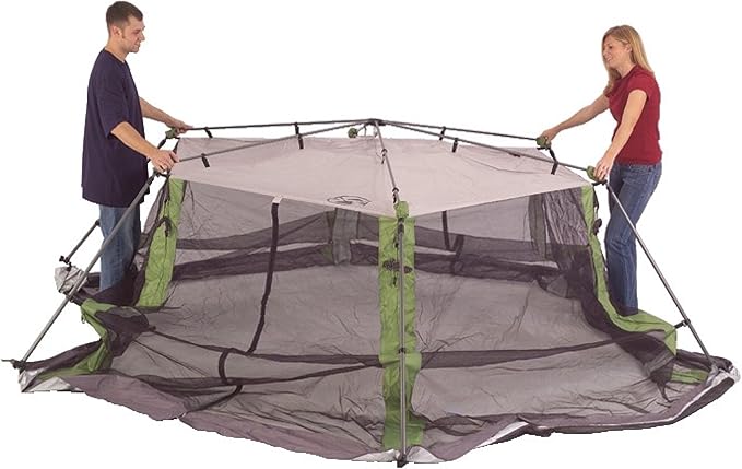 Coleman Skylodge Screened Canopy Tent with Instant Setup 10x10/15x13ft Portable Screen Shelter with 1-Minute Setup for Bug-Free Lounging Great for Picnic Yard Beach Park Camping & More