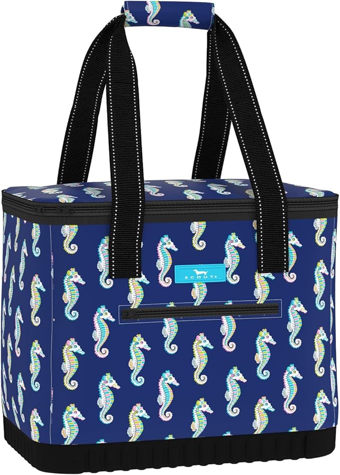SCOUT The Stiff One - Large, Soft, Lightweight, Insulated Cooler with Hard Bottom, Beach, Family, Travel, Picnic Cooler