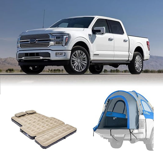 JOYTUTUS Truck Tent with Rainfly +JOYTUTUS 5.0Ft Truck Bed with Removable Extension