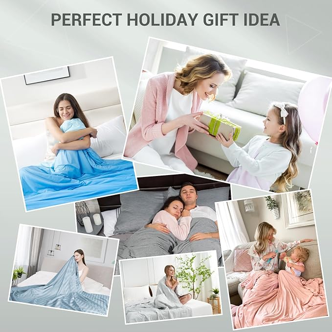 Elegear Revolutionary Cooling Blanket King, Absorbs Heat to Keep Body Cool for Night Sweats, Arc-Chill3.0 Cool Fiber Q-Max>0.5 for Hot Sleepers, Lightweight Summer Cold Blankets for Sleeping 90" x 90"