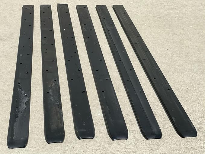 Sandbaggy Flat Steel Stakes for Concrete Forms with Nail Holes - 1.5" Wide - Painted - Removable, Reusable, V Point End - Construction Grade Stakes (10, 30 inch)