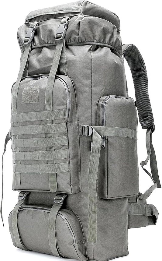 King'sGuard 70L Camping Hiking Backpack for Men Women Large Military Tactical Backpack Molle Rucksack Backpack for Outdoor
