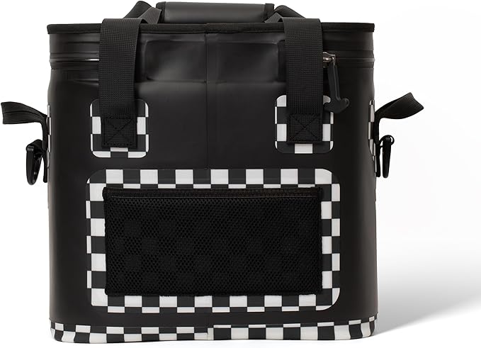 Quiksilver Welded Bungee Backpack Cooler, 30L/36 Cans, 48-72 Hours Insulation, Leakproof & Waterproof IPX7 Rated, Heavy-Duty 600D TPU, Adjustable Straps