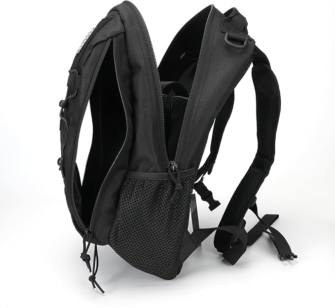 BAIXINGBAGS 20L Mini Small tactical backpack for men, MOLLE System Daypack black gym hunting backpack Comfortable for Hiking Camping