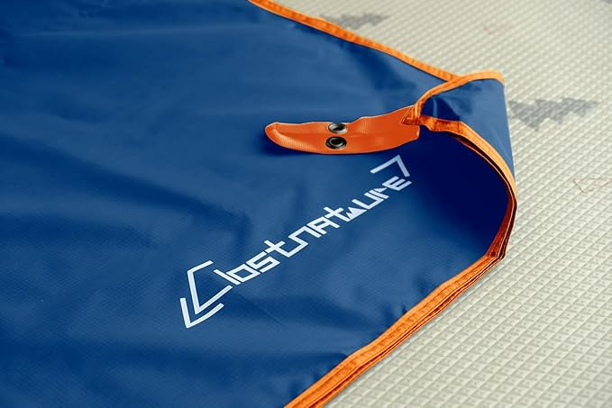 Clostnature Tent Footprint - Waterproof Camping Tarp, Heavy Duty Tent Floor Saver, Ultralight Ground Sheet Mat for Hiking, Backpacking, Hammock, Beach - Storage Bag Included