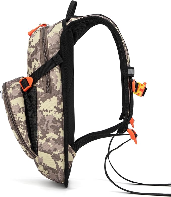 Kids Hydration Backpack, Water Hiking Backpack for Boys or Girls with 1.5L Reservoir Bladder