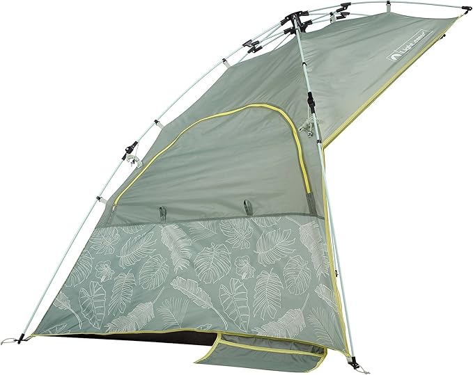Lightspeed Outdoors ECO QuickShelter, Beach Tent, Botanical Lines