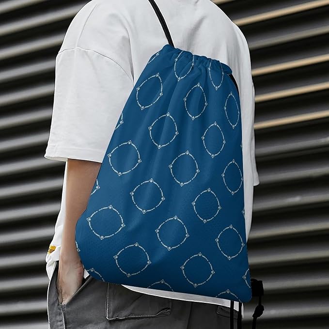 Theft Proof Cinch Sack Drawstring Backpack Water Resistant for Camping Travel Sports Gear Men Women, Love Australia Bags