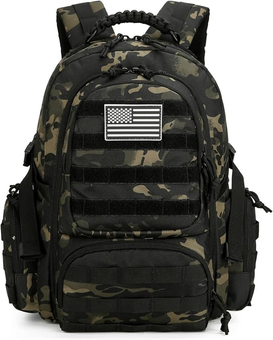 30L Military Tactical Backpack for Men 3 day Assault Pack Molle Backpack Tactical Hiking Rucksack