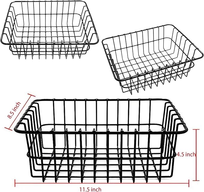 Cooler Basket for RTIC 32 QT Ultra-Light Coolers, Stainless Steel Storage Dry-Goods Basket, Keep Smaller Items Dry-Goods Basket, Compatible with Rtic Ice, Dividers, Locks RTIC Cooler Accessories etc.
