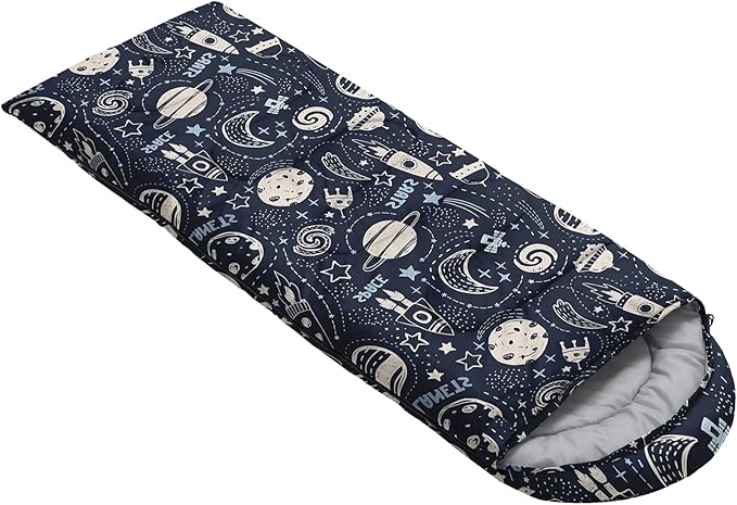 QOOMO Camping Sleeping Bags,3 Season Warm & Cool Weather,Lightweight,Waterproof Sleeping Bags for Adults & Kids,Traveling,and Outdoors,Camping Gear Equipment