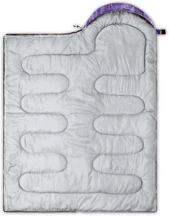 AILONEN Boys Sleeping Bag for Camping,Nautical Anchor,Lightweight & Waterproof,3 Season Warm & Cool Weather,Navy Blue Sleeping Bags for Kids Men Travelling,Outdoors