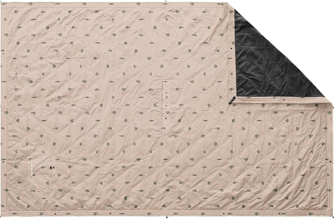 KAMMOK Field Blanket - Microfleece, Water Resistant, Portable, Durable, Indoor/Outdoor Camp Blanket (84 in × 50 in) - Cacti Print