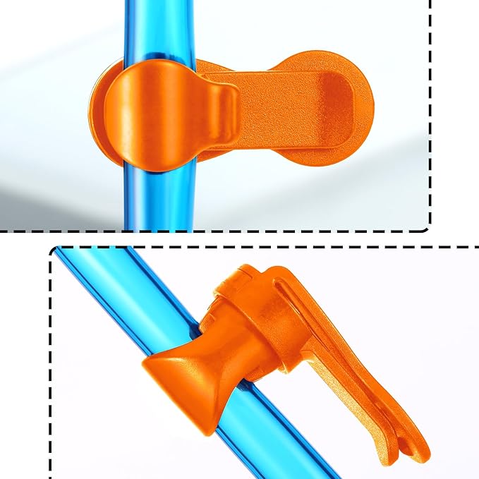 Moxweyeni 3 Pcs Bladder Clip Water Tube Hydration Hose Magnetic Clip Military Backpack Tactical Backpack Accessories Source Hydration Pack Water Bladder Holding Drinking Valve Tube in Place