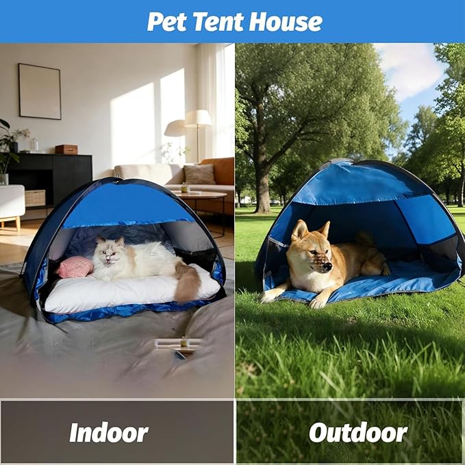 Beach Tent Sun Shelter, Blackout Fabric, Instant Pop Up Canopy, Lightweight Shade, 80cm for Outdoor Activities