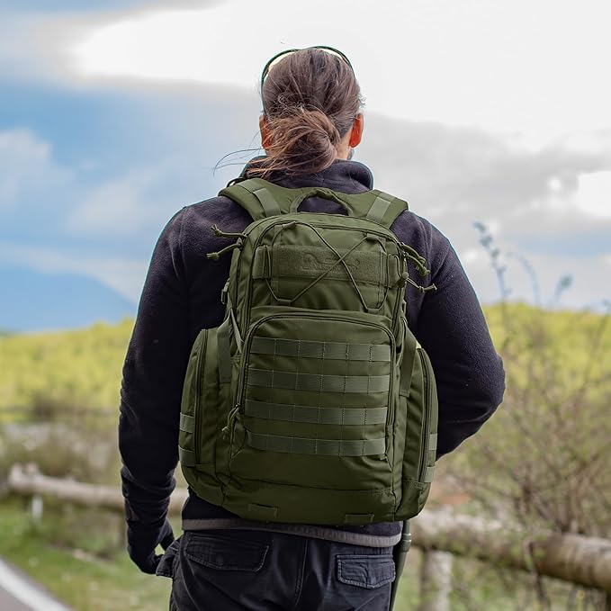 Mardingtop Military Tactical Backpack for Men 40L Molle Rucksack Assault Pack EDC Daypack for Hiking,Travel,Camping, Hunting