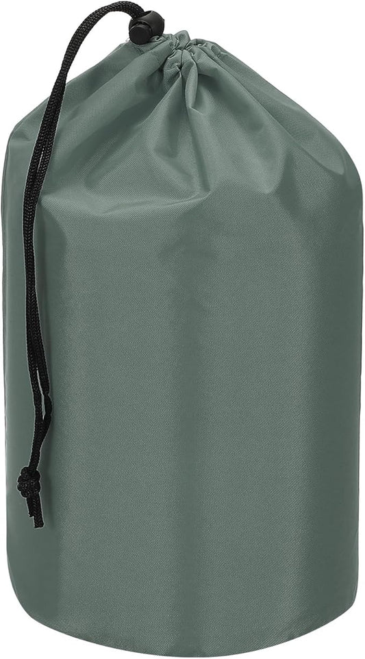 PATIKIL Stuff Sack, Waterproof Outdoor Storage Sack Portable Drawstring Dust Flap Bag Lightweight Sleeping Bag for Camping Hiking Backpacking