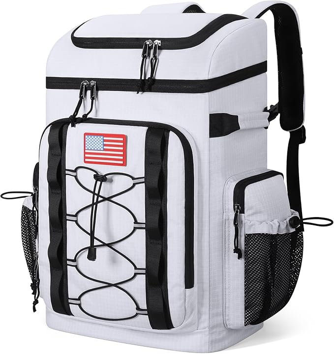 Maelstrom Backpack Cooler,Soft Lightweight Leakproof Cooler Backpack,Men Women 35/50 Can Insulated Cooler Bag,Keeps Hot/Cold for Up to 16 Hours,Perfect for Camping, Beach