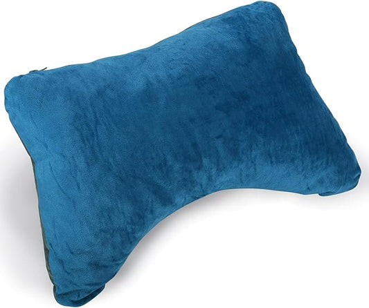 REDCAMP Memory Foam Camping Pillow, Lightweight Small Travel Pillow with Removable Pillow Cover, Easy to Clean