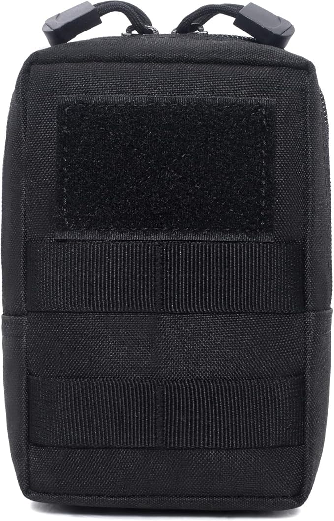 2 Pack Tactical Molle Pouch - Premium Durable Utility Bag for Military, Hiking, Camping, Hunting, EDC & Duty Belts, Backpacks and Vests