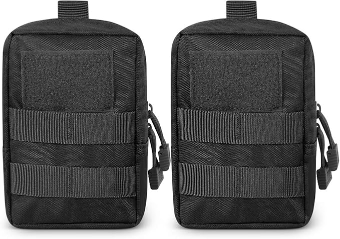 Gogoku 4-Pack Molle Pouch Tactical Molle Pouches Compact Utility EDC Waist Bag Pack